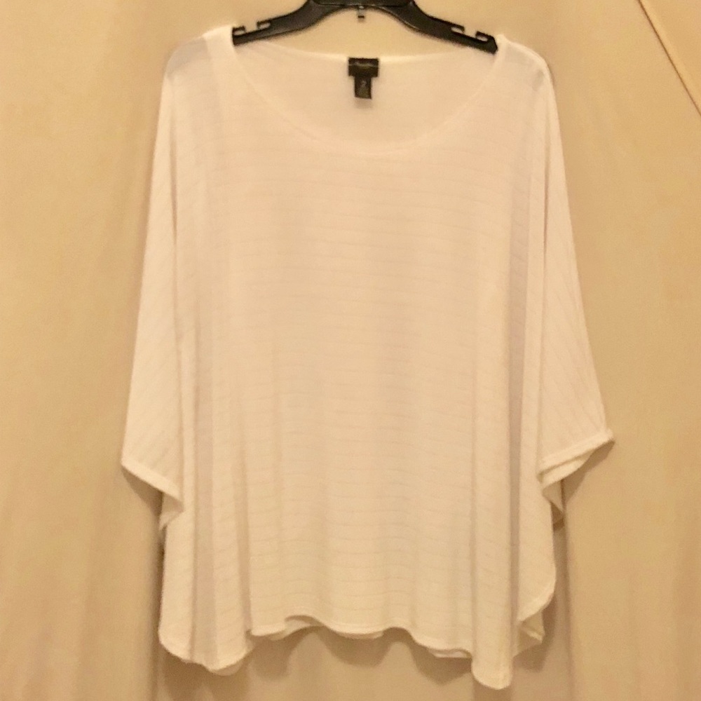 Chico’s Travelers Top Poncho-Style Large NWOT